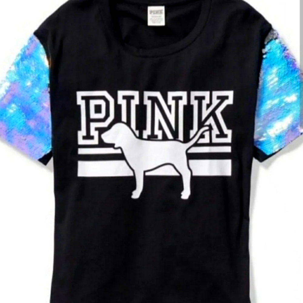 VS PINK MERMAID BLING SHIRT